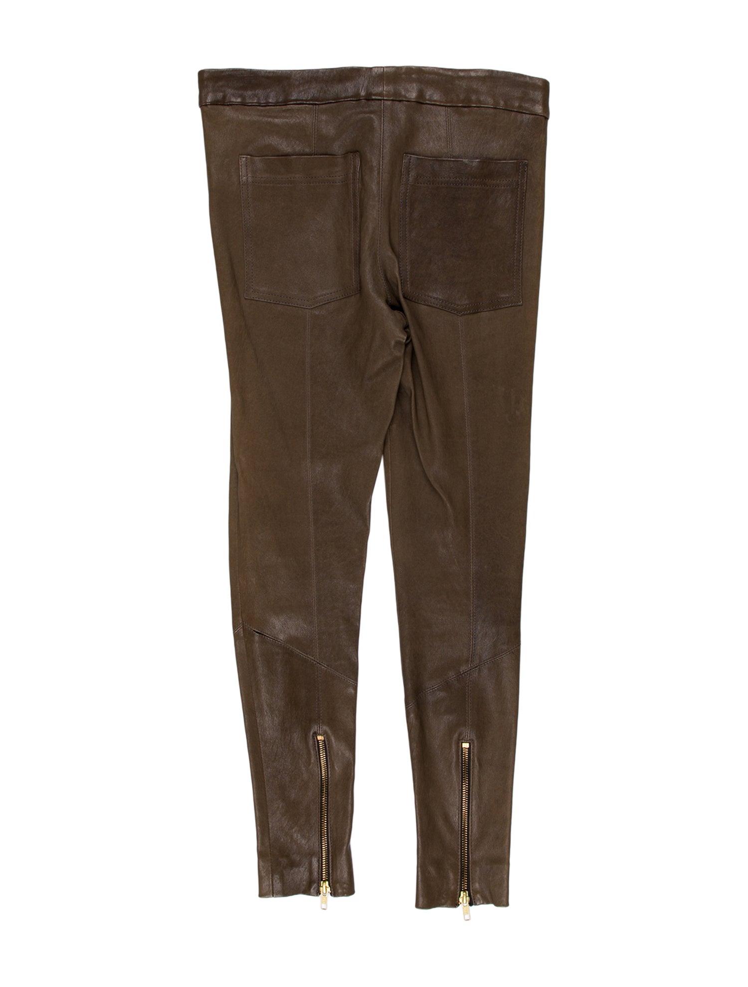 A.L.C. Leather Skinny Leg Pants